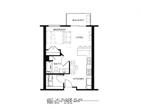 Studio Floor Plan